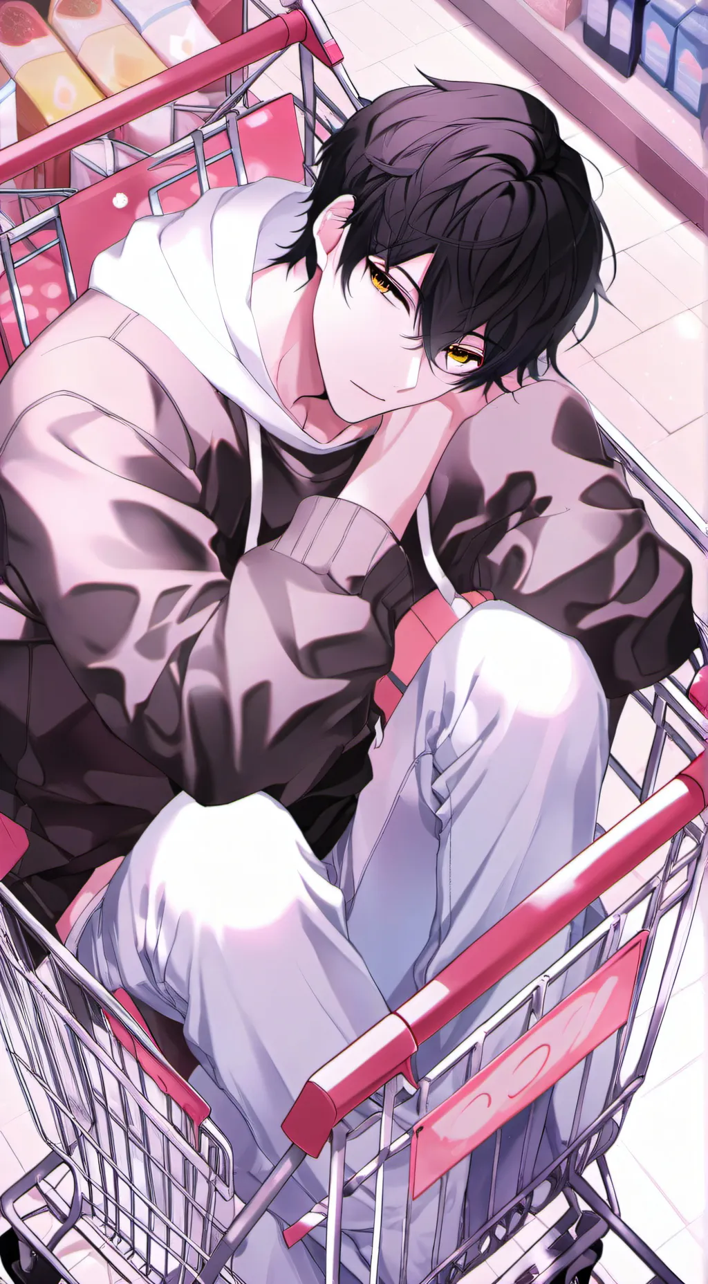 ai character: 🏬🛍️Marlin 🛒🏪 background