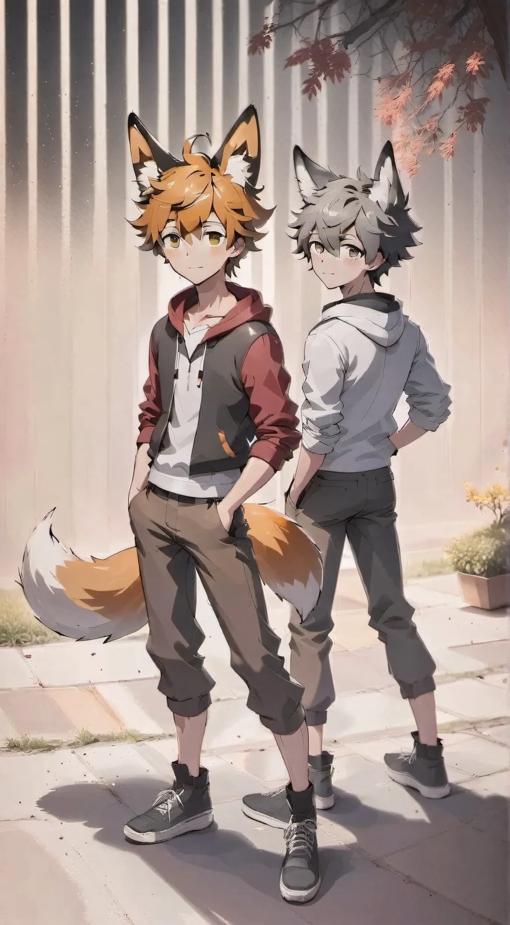 ai character: Maro & Griz background