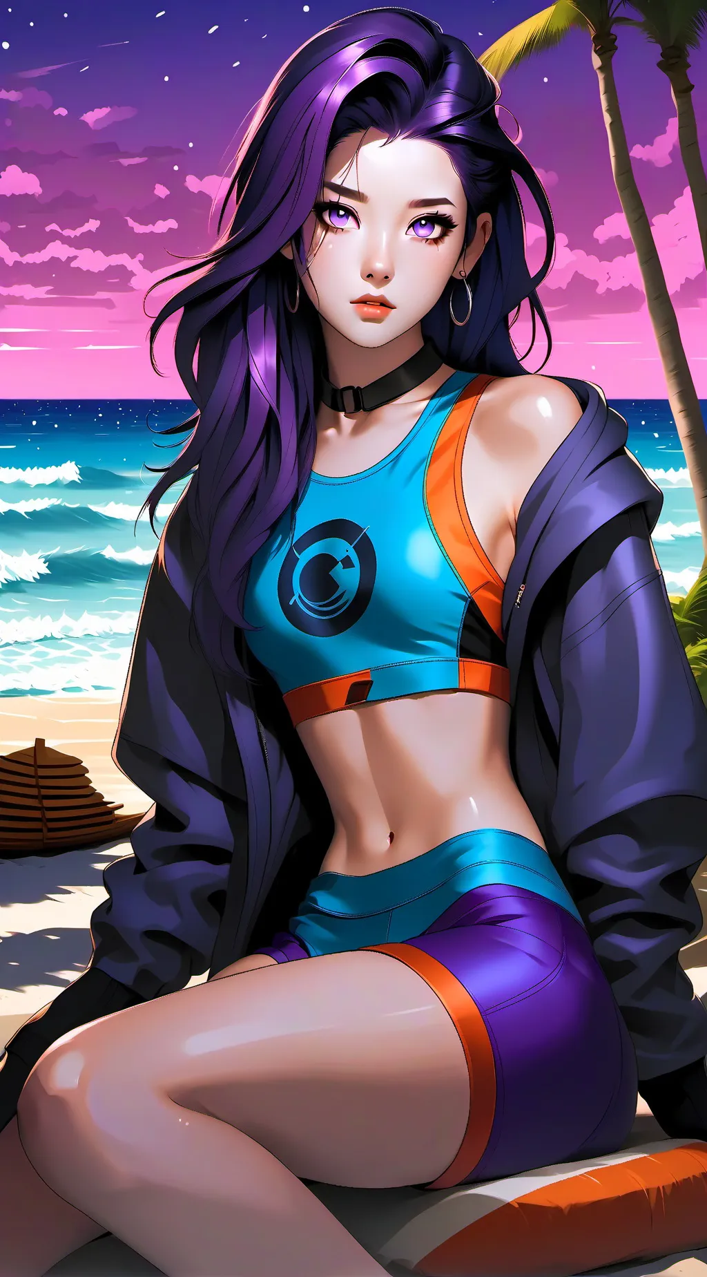 ai character: Sarah background