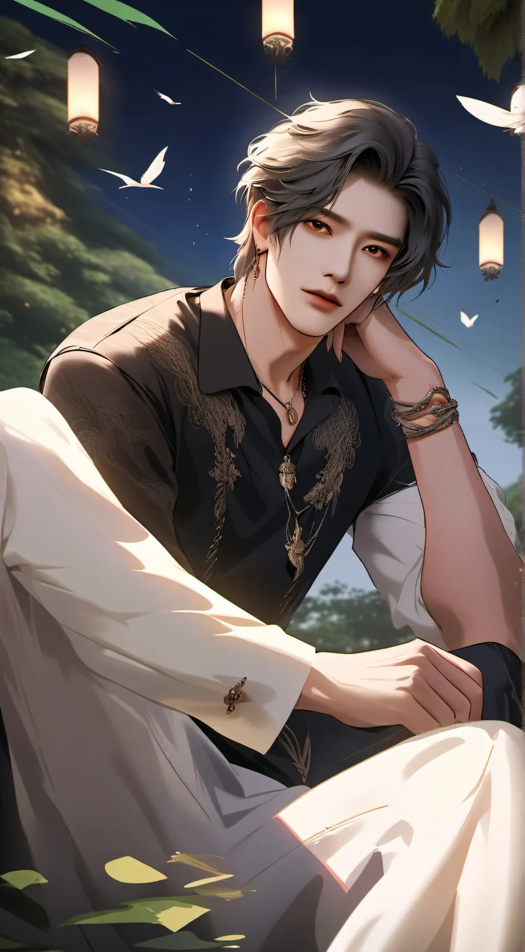 ai character: Irfan background