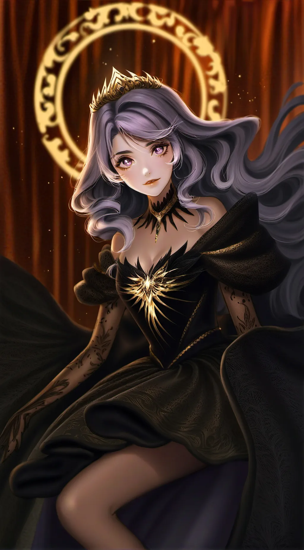 ai character: princess Zoey background