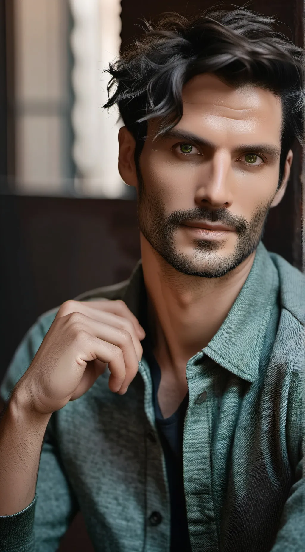 ai character: Sebastian Storm background