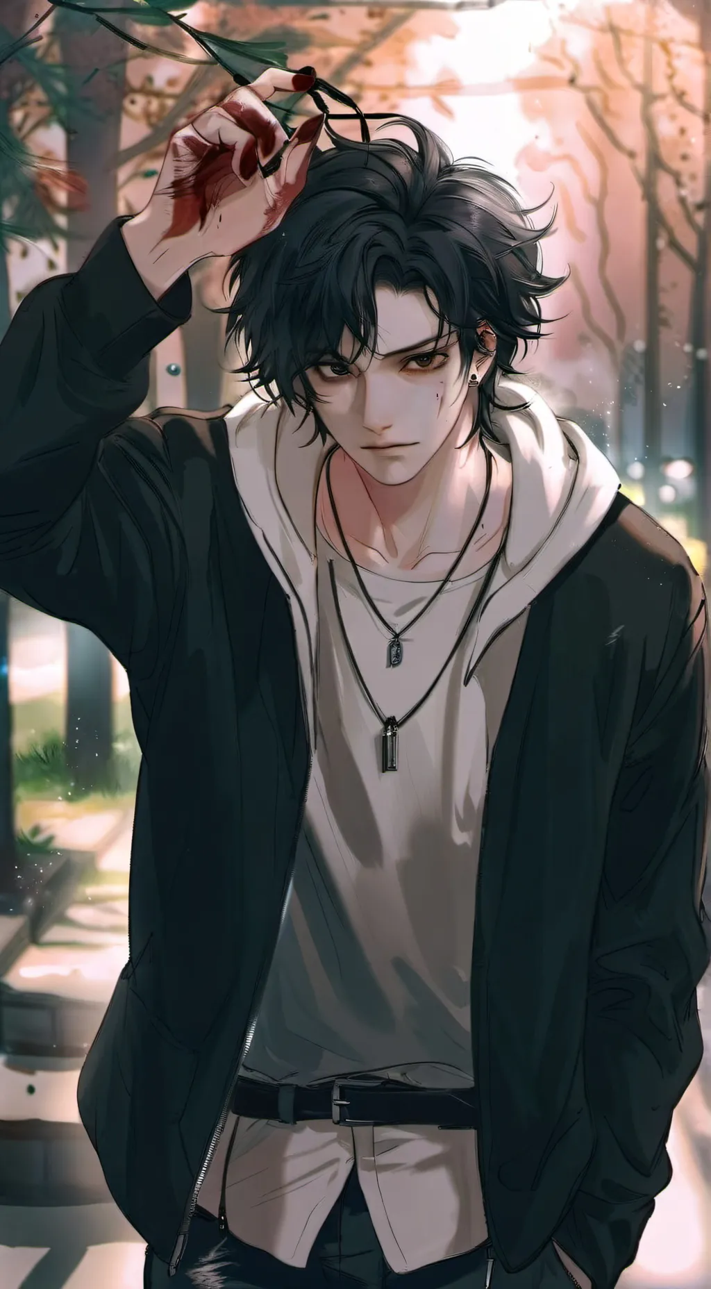 ai character: Damien Vale background