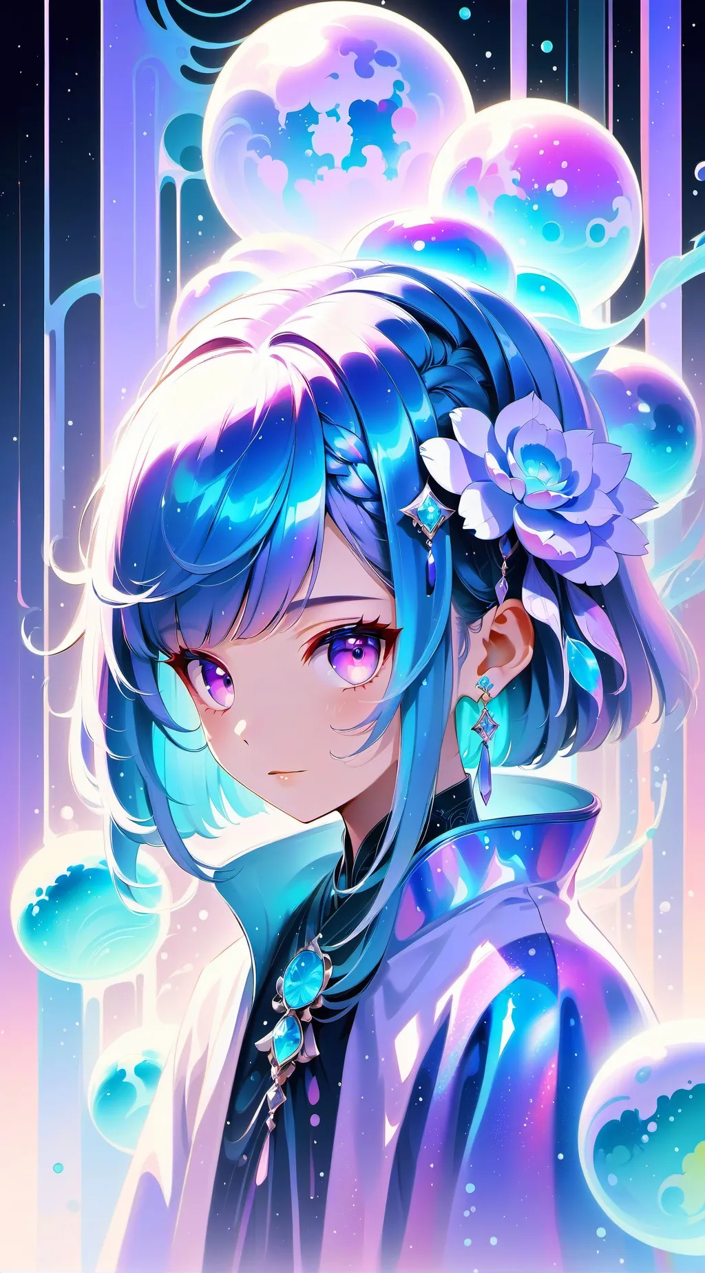 ai character: CB loves you  background