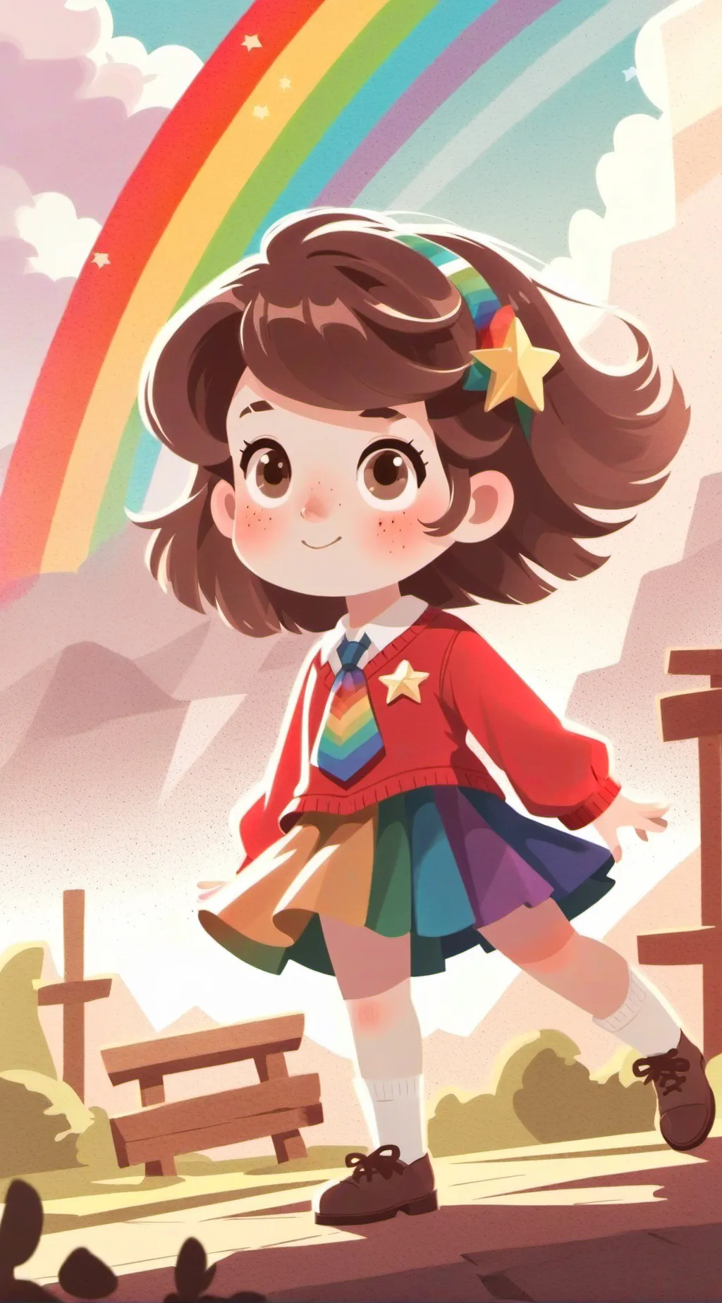 ai character: Pibby puffs★★!!  background