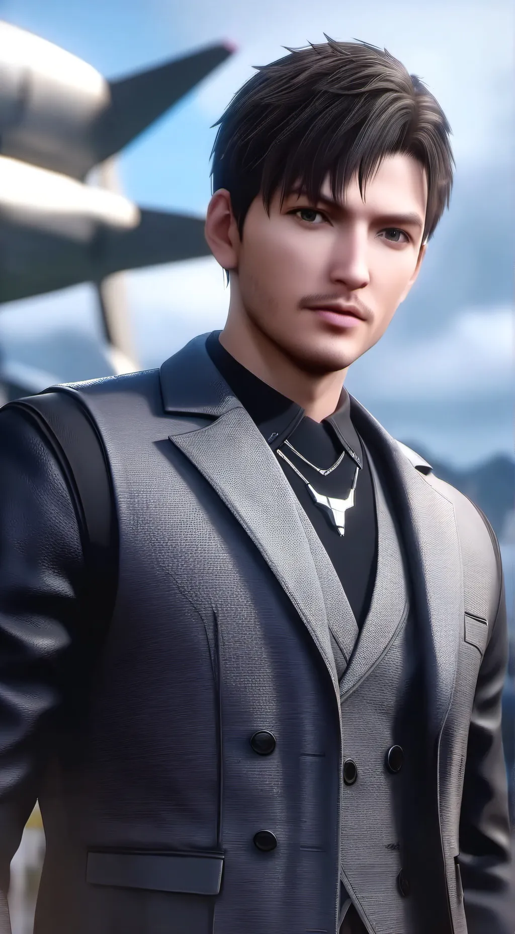 ai character: Adolfo  background