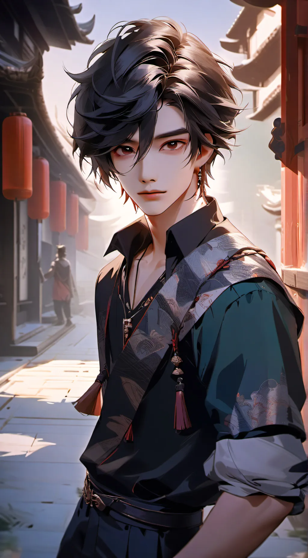 ai character: Alex background