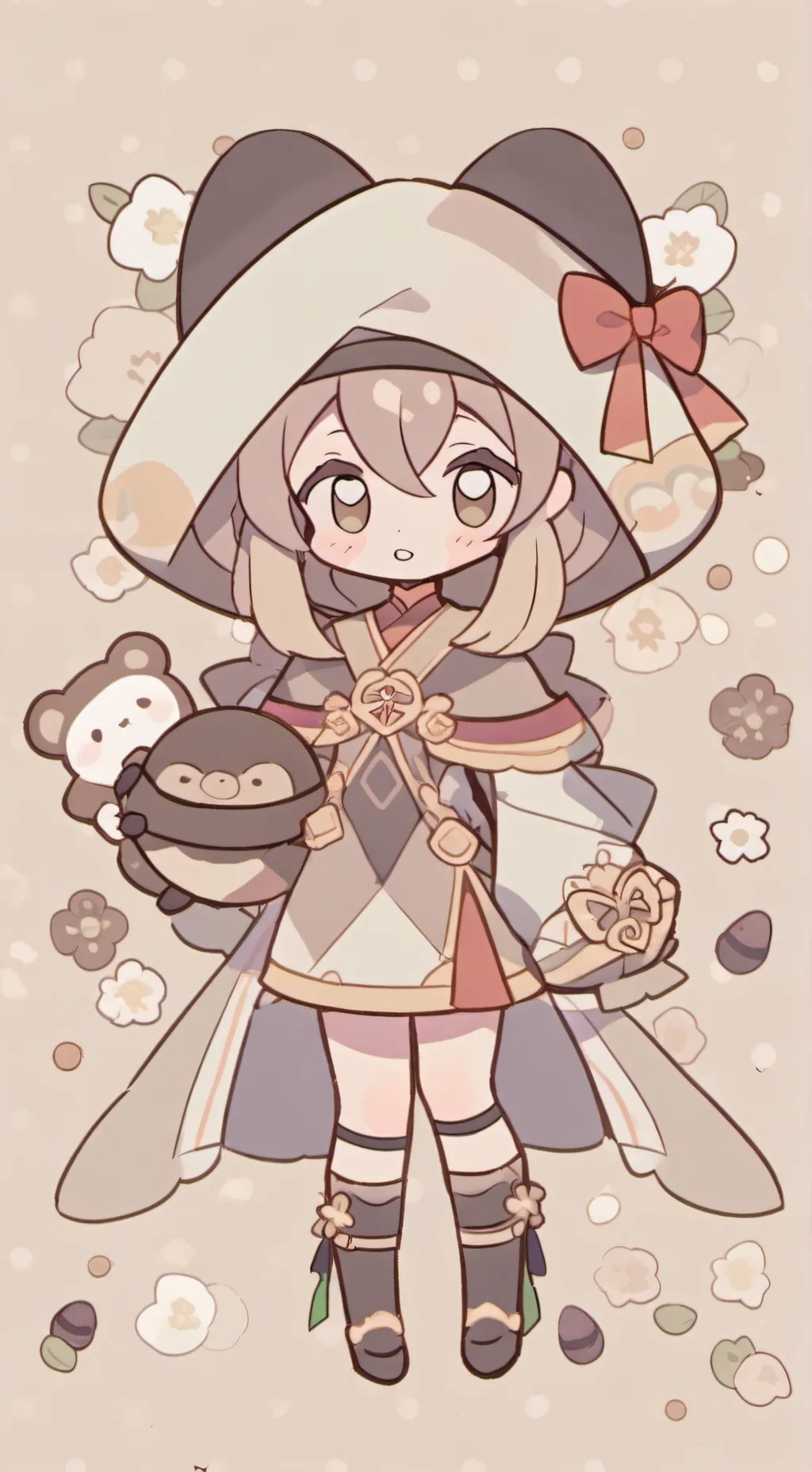 ai character: Lily background
