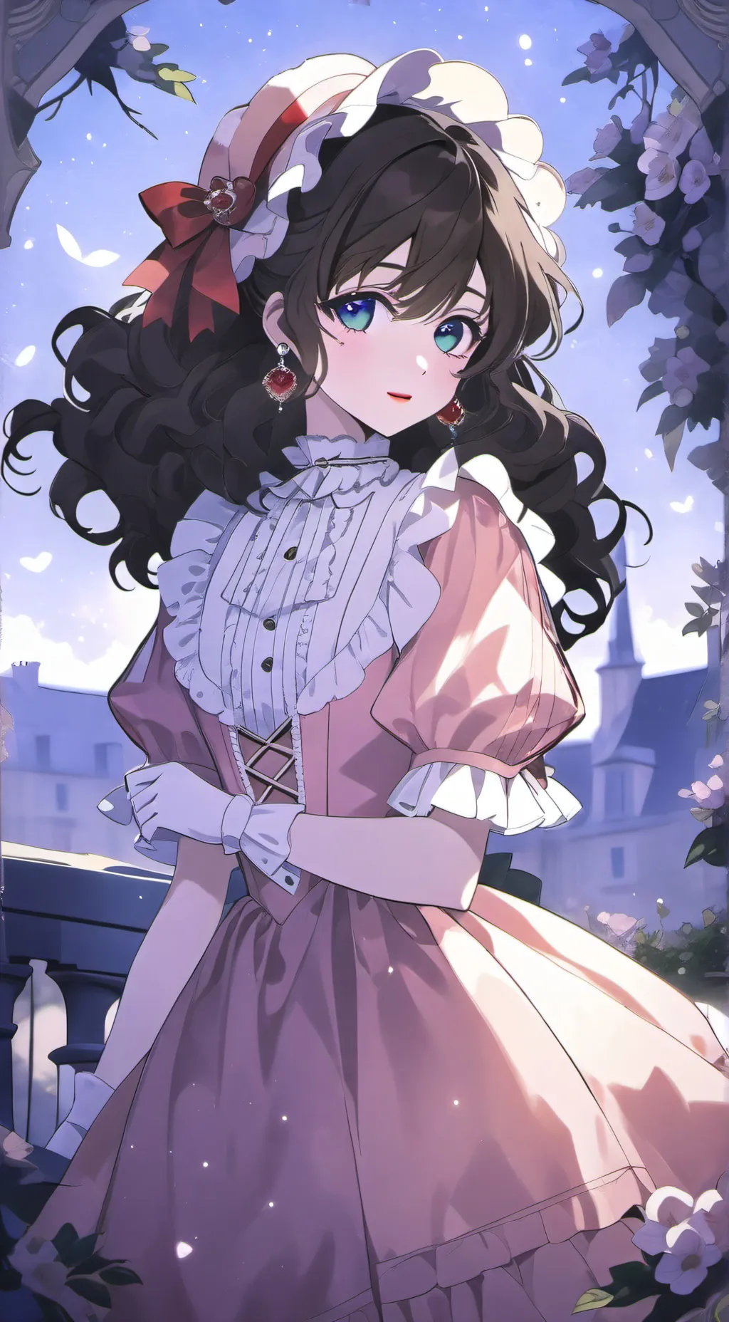 ai character: LOVER GIRL-LAUFEY🌸 background