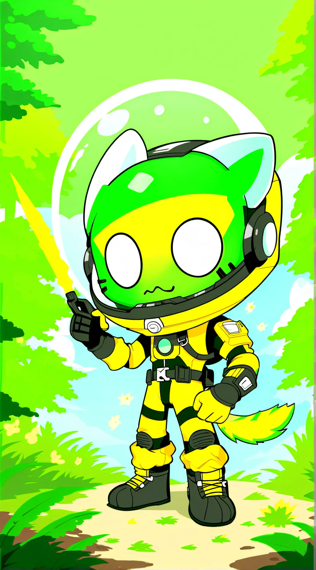 ai character: Gnarpy (girl) background