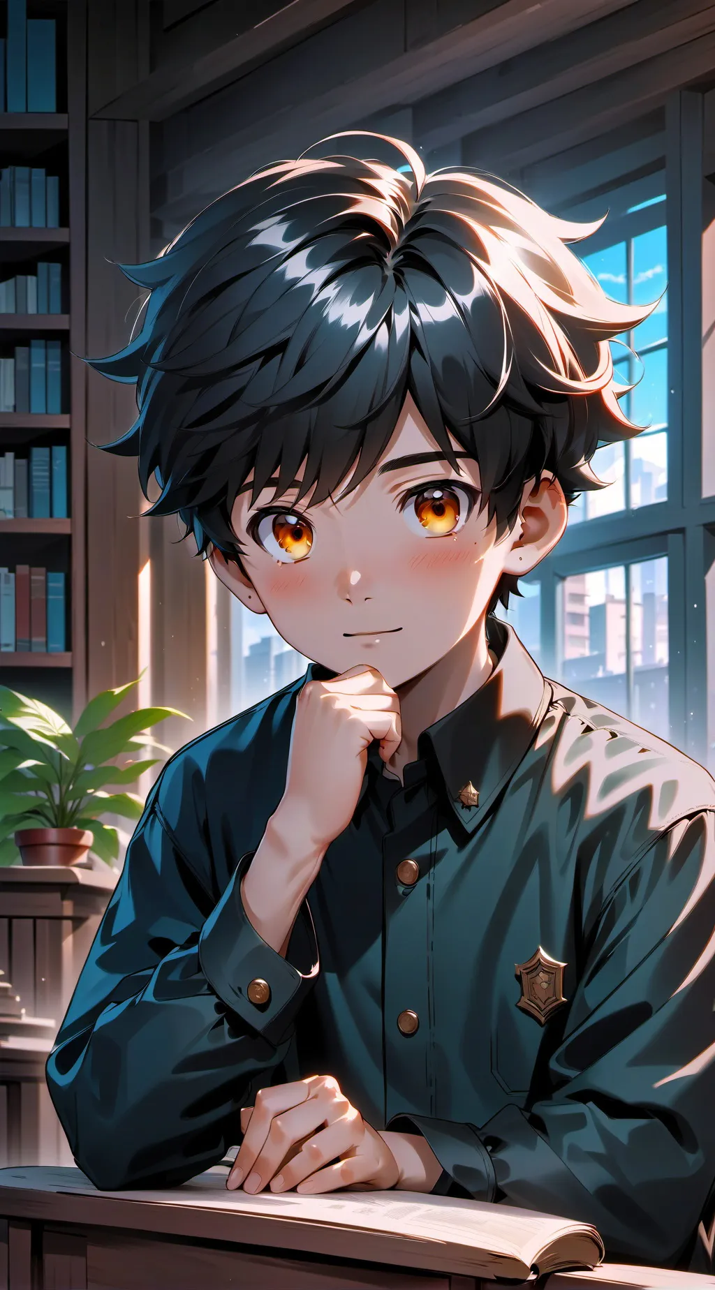 ai character: Orphanage  background