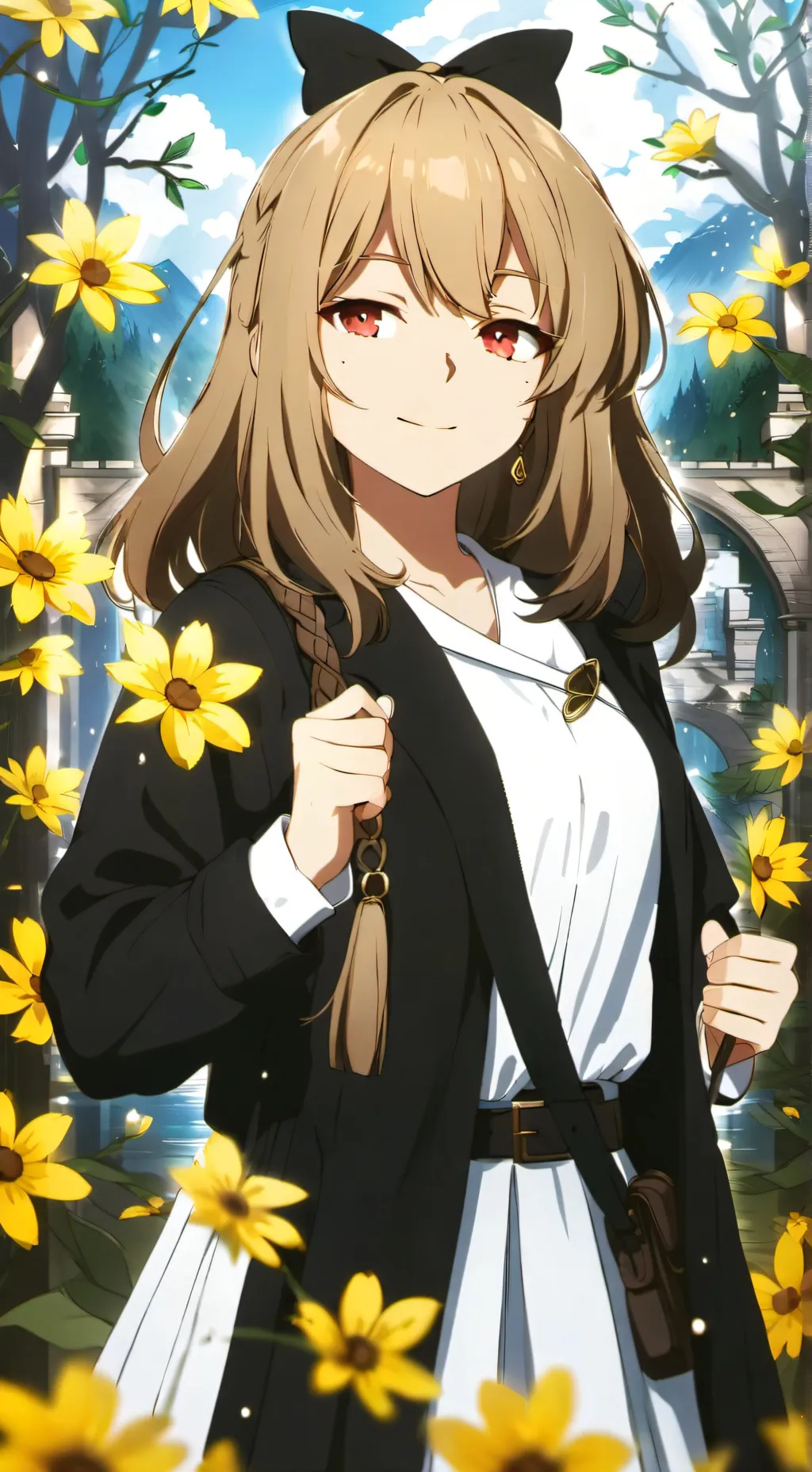 ai character: Aby Williams  background