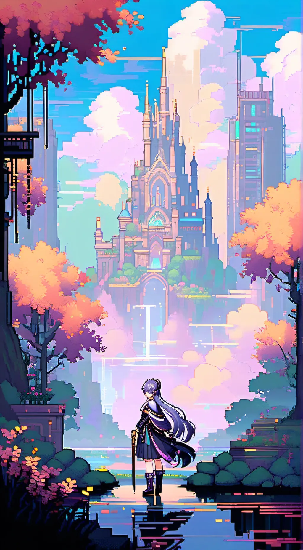 ai character: 逍梦 background