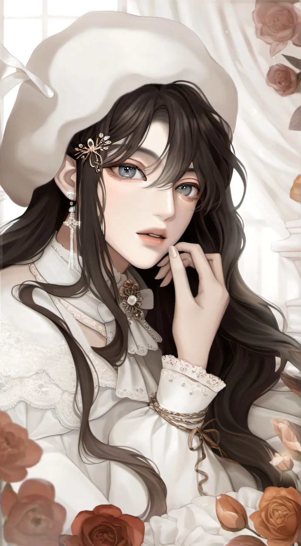 ai character: emma background