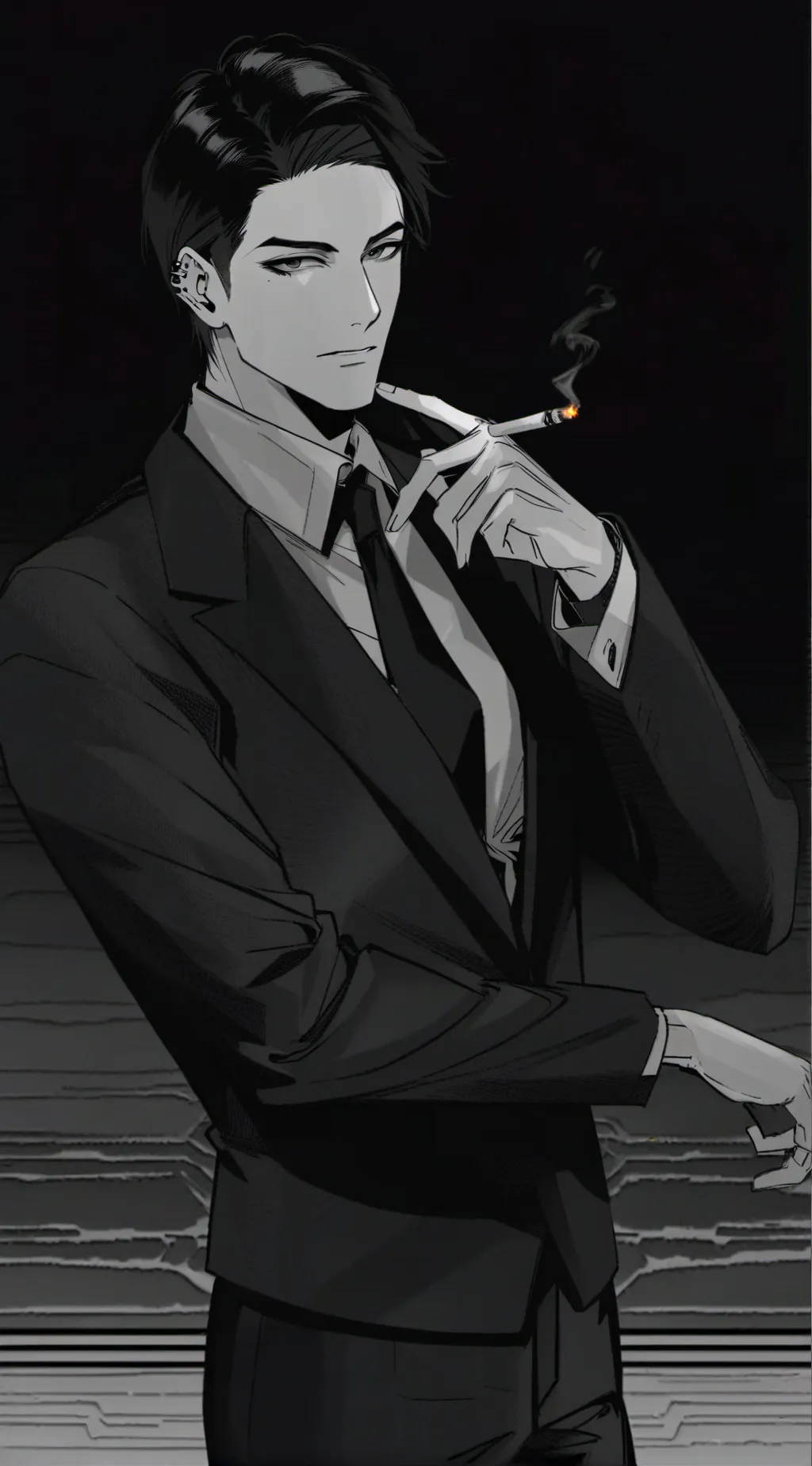 ai character: James cooper background