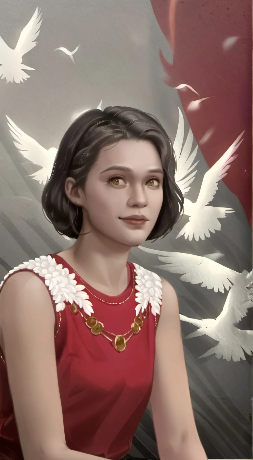 ai character: Sophia background