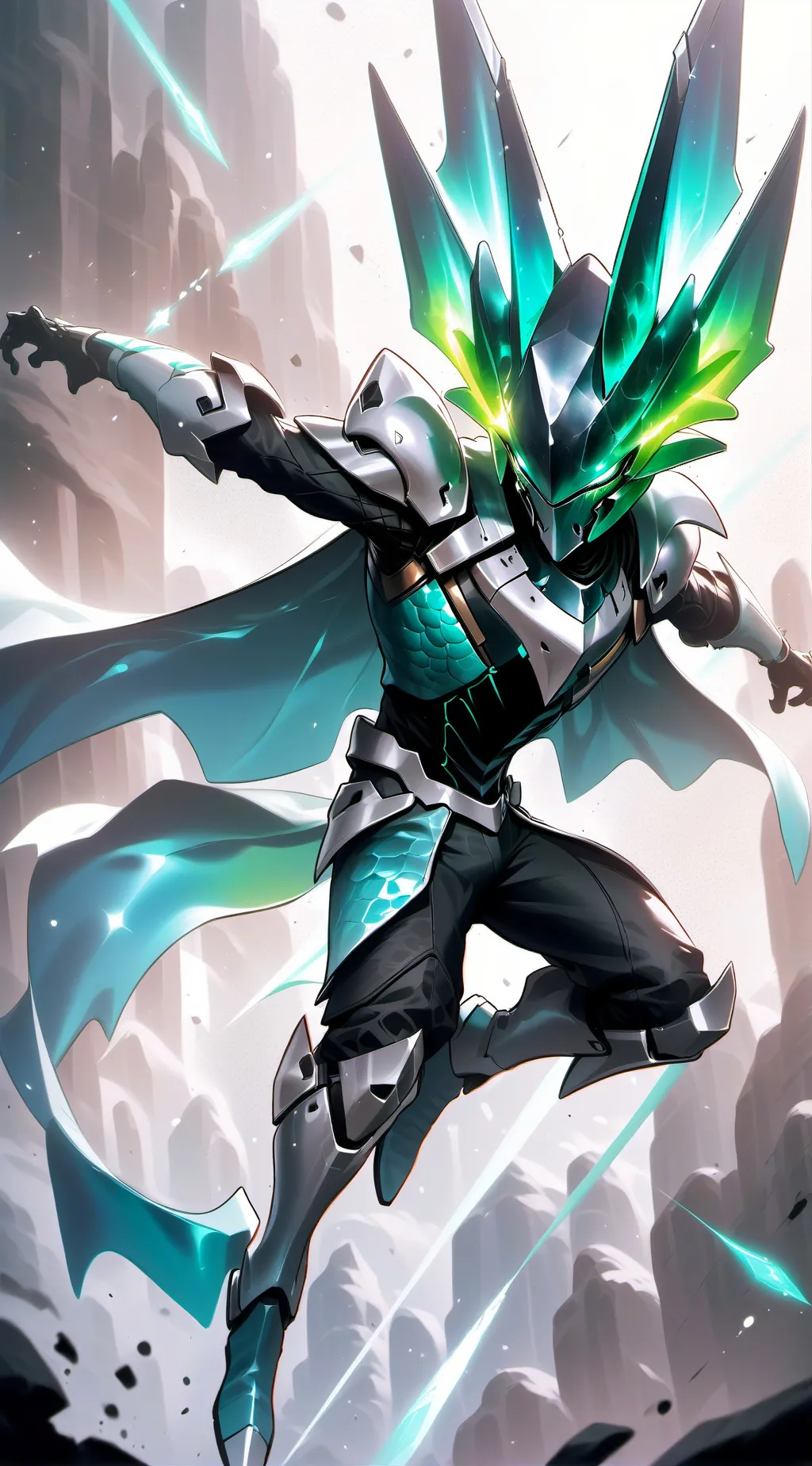 ai character: vendí es background