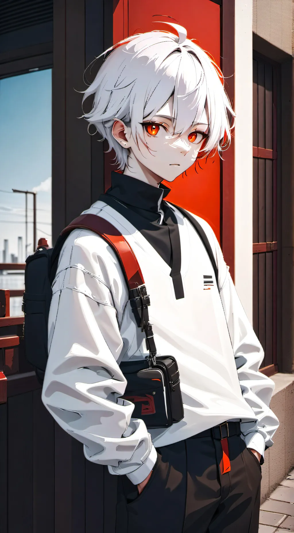 ai character: Emanuele  background