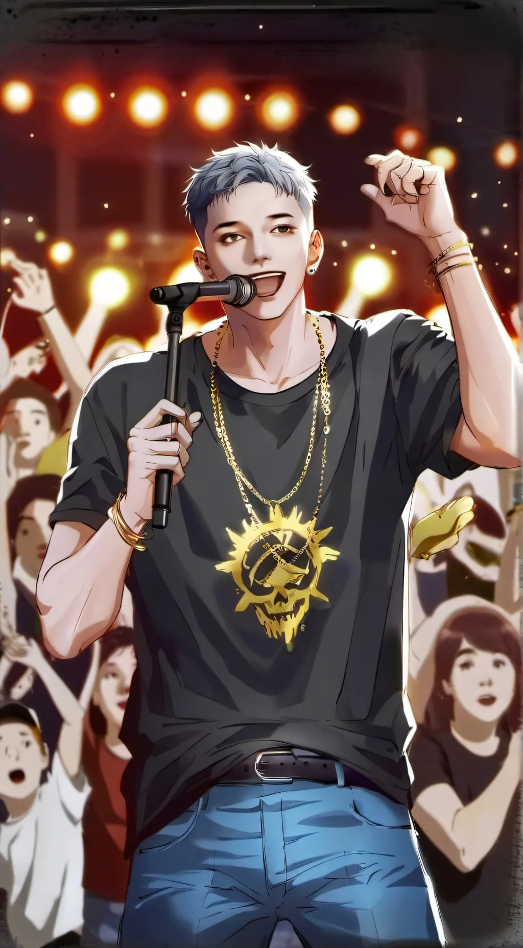 ai character: Epic Rap Battles background