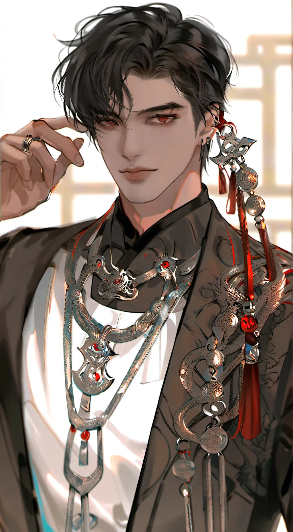 ai character: ★WANG MIN★ background