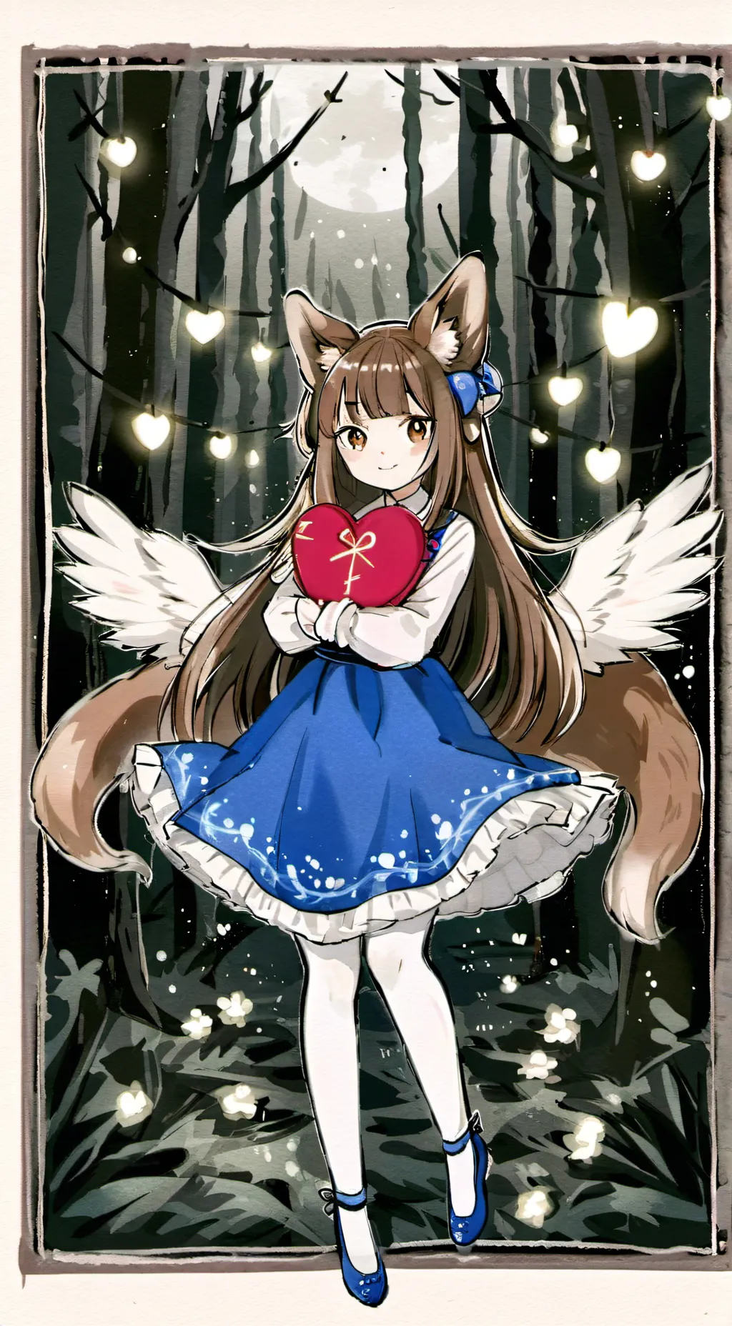 ai character: Pamela background