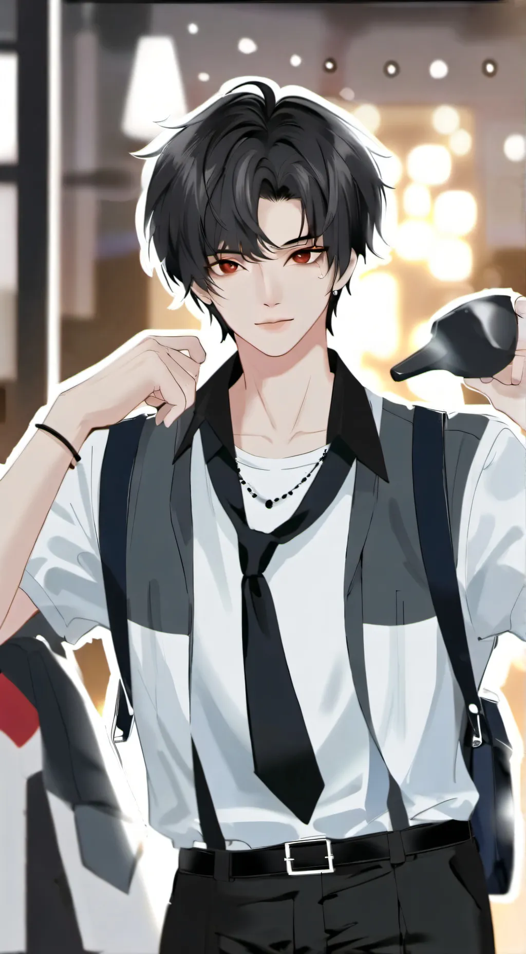 ai character: No background