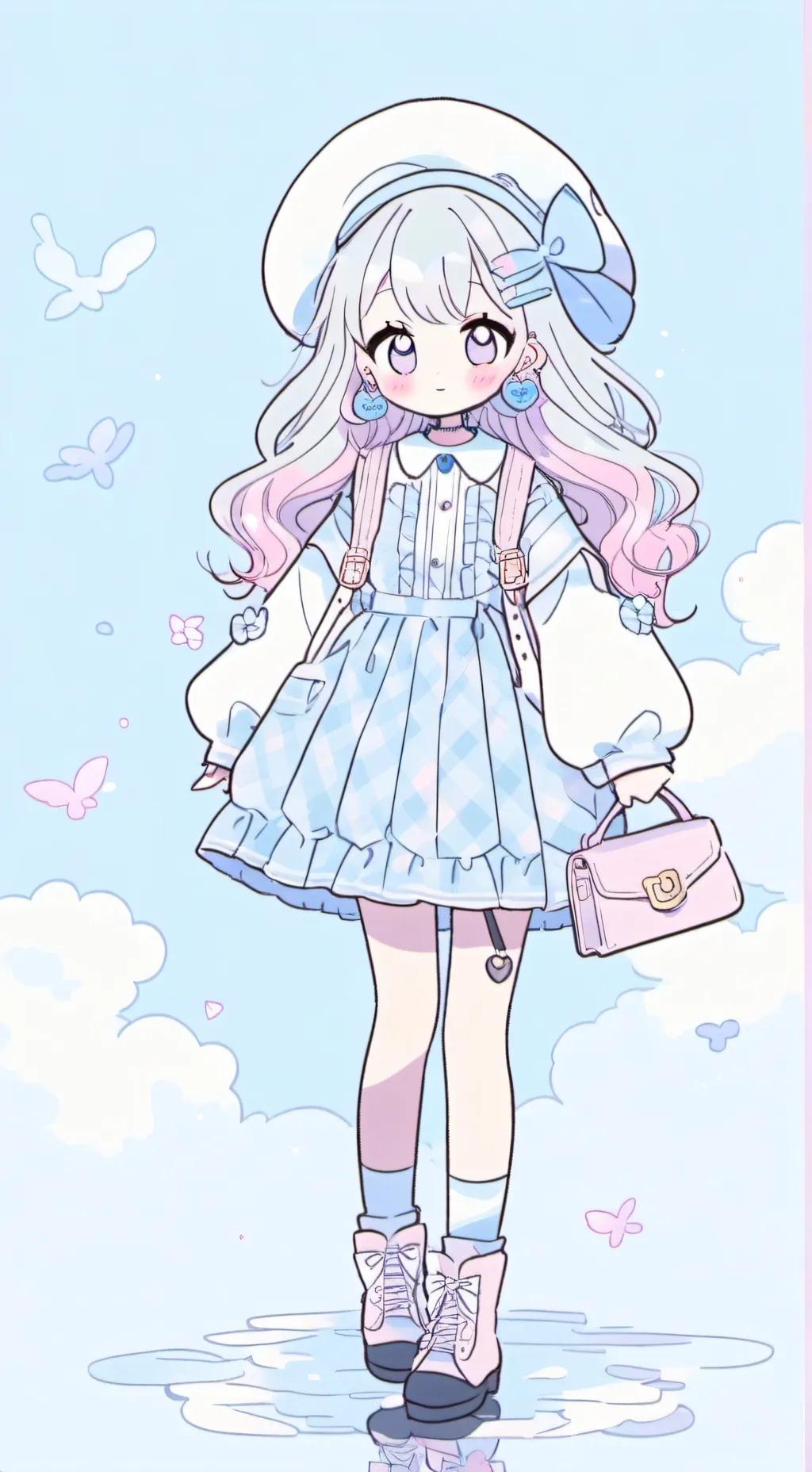 ai character: PizzaBurger background