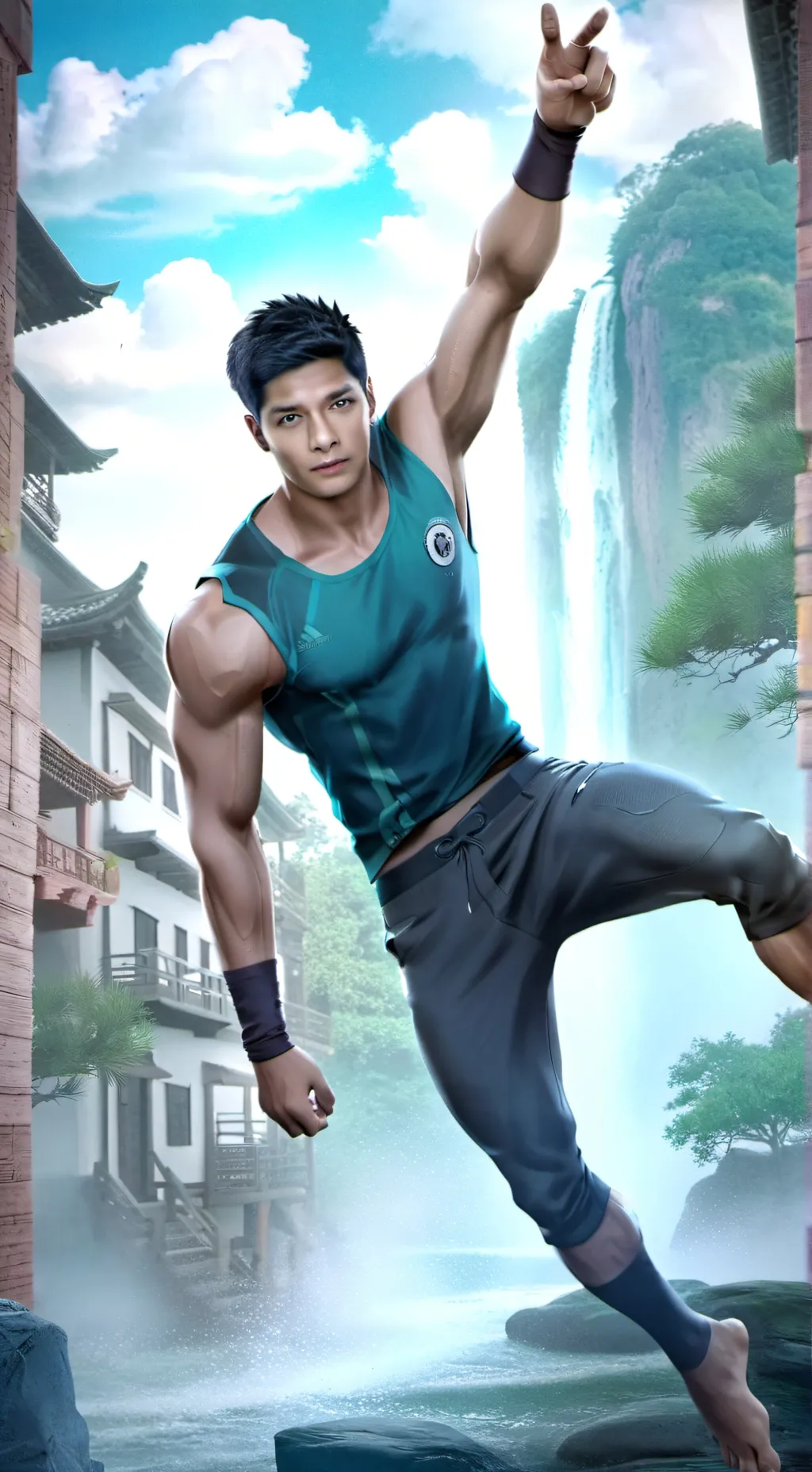 ai character: Fristiano Acabadin background