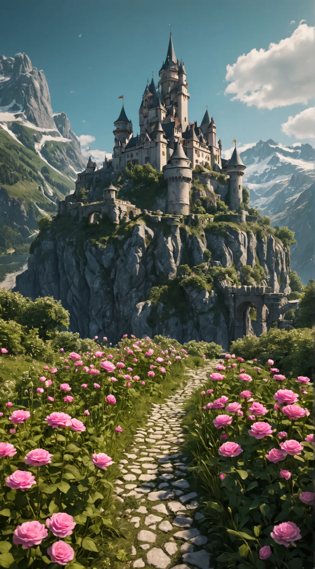 ai character: Rosaya ( Kingdom) background