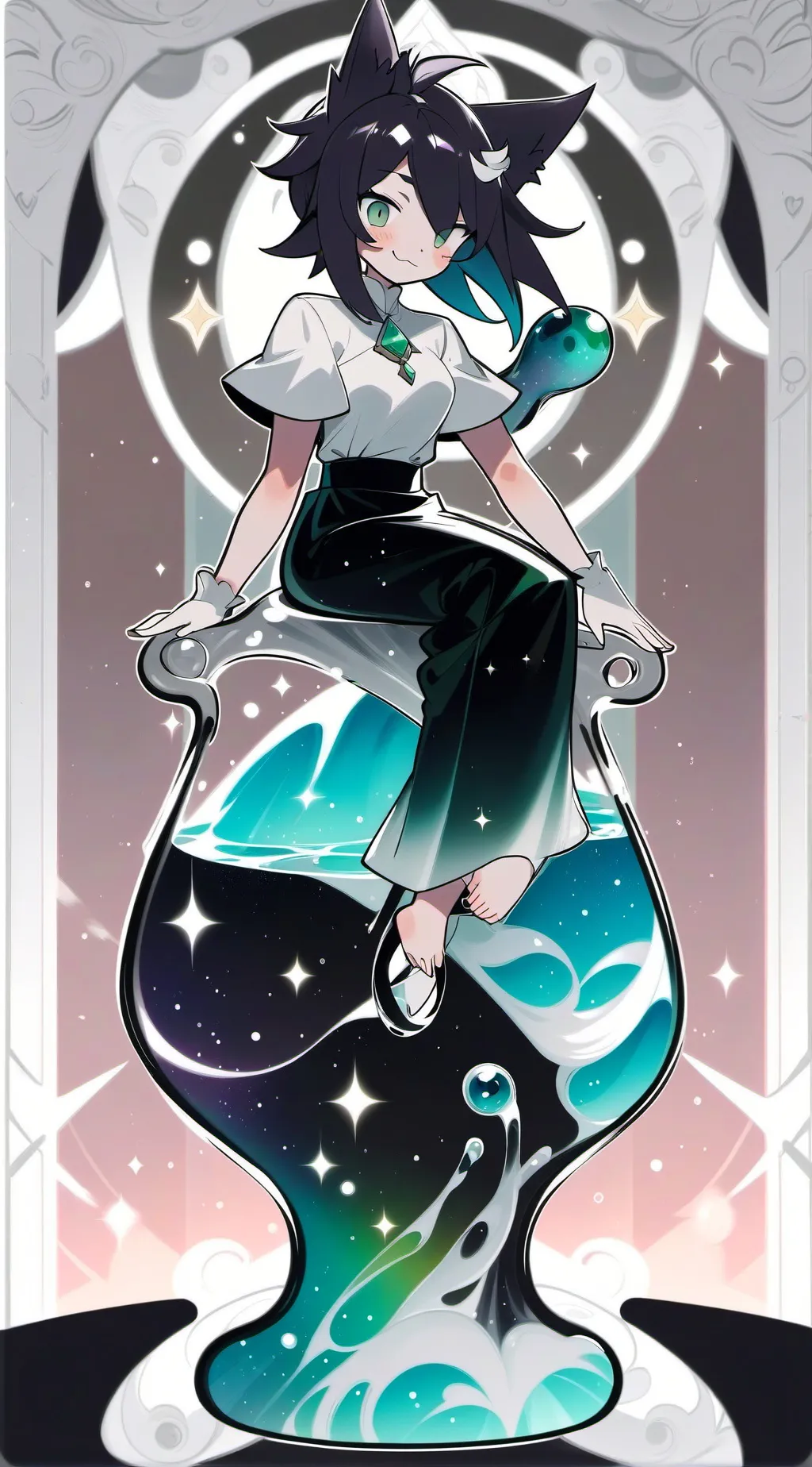 ai character: hb pick me 2🙄 background