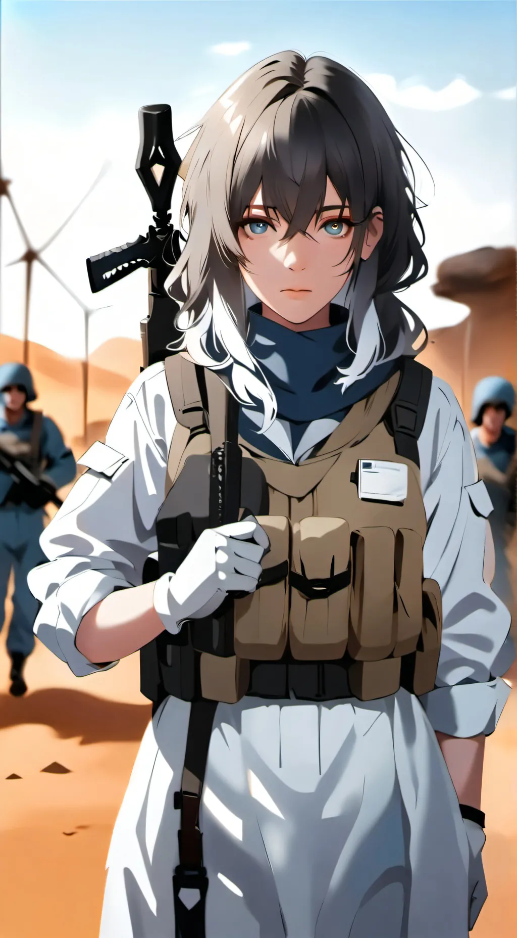 ai character: Maria Smith background