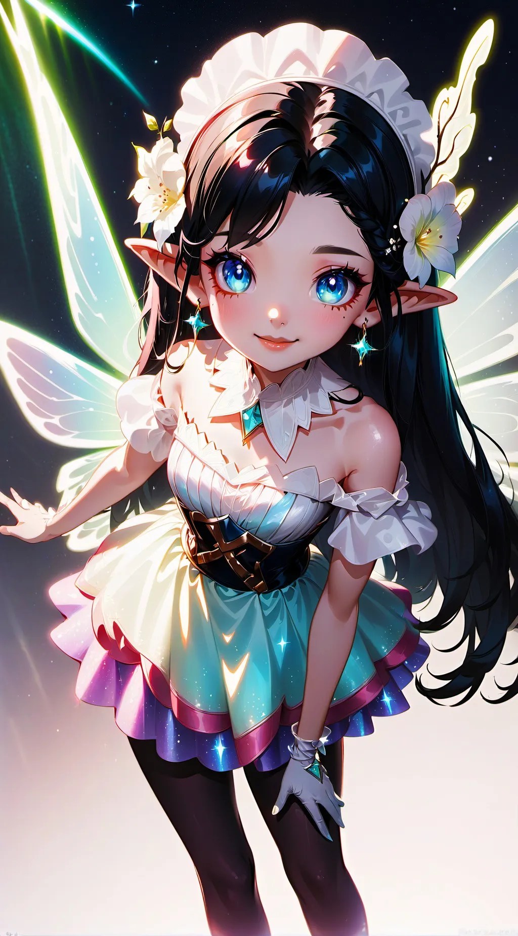 ai character: Azul background