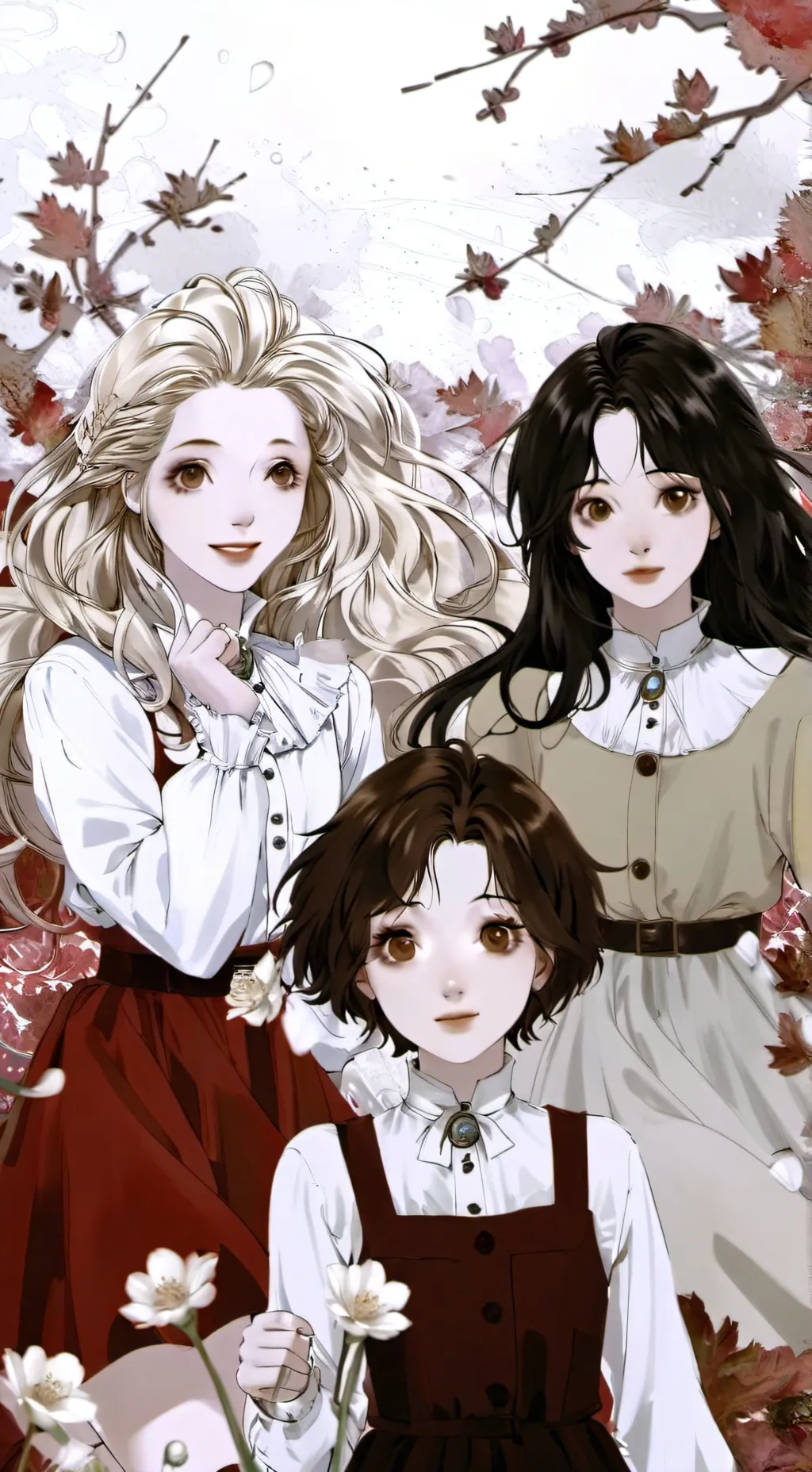 ai character: Elle￼￼ and Sylvi  background