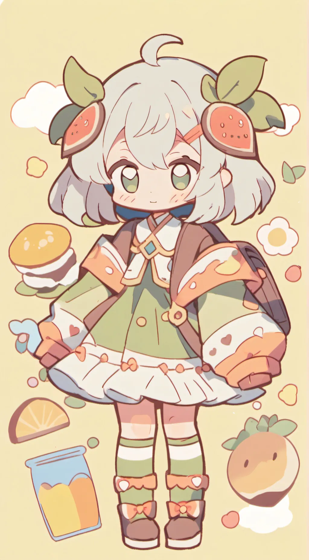 ai character: .  background