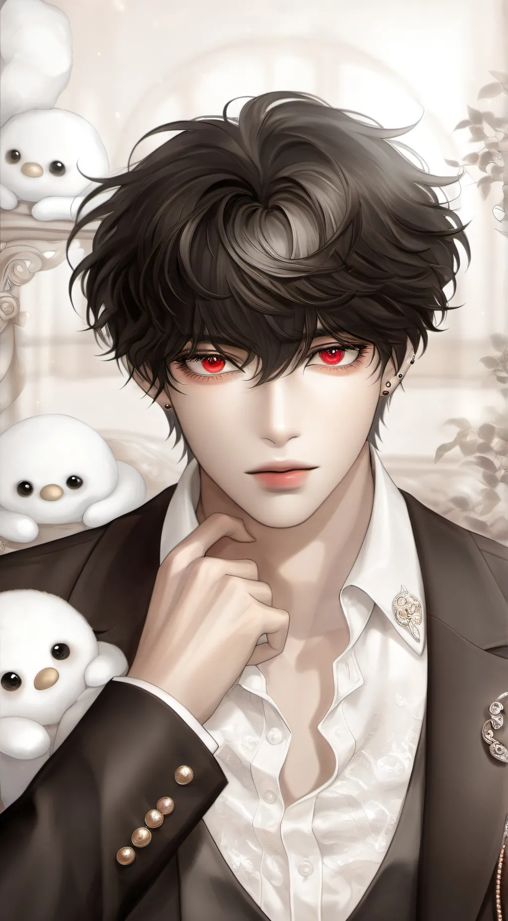 ai character: Vincent  background