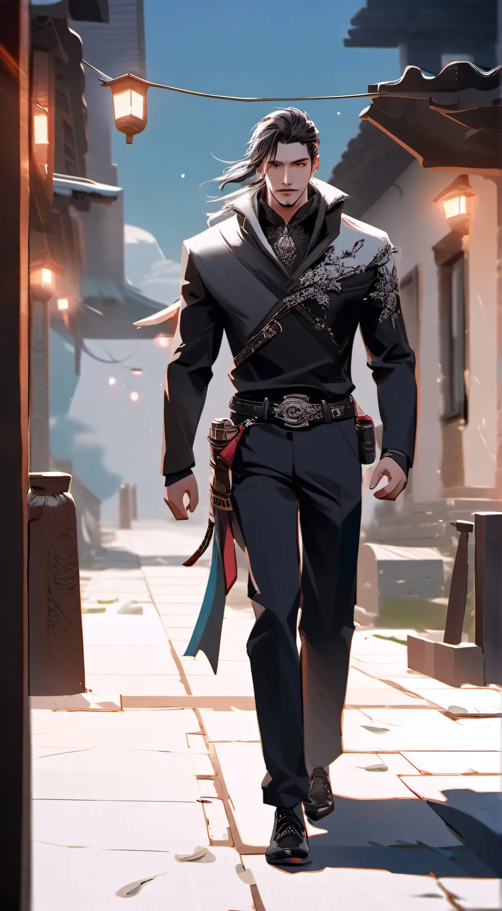 ai character: ➴Zane➴ background