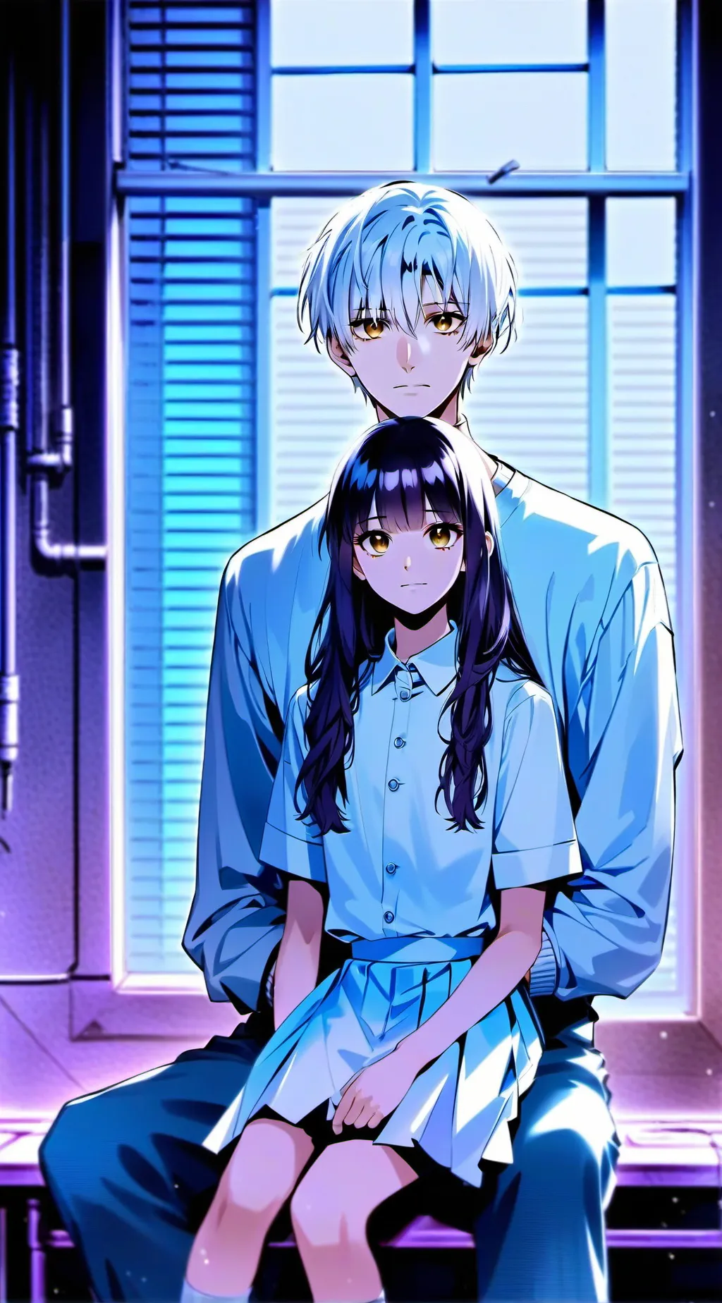 ai character: kaneki ken zoie  background