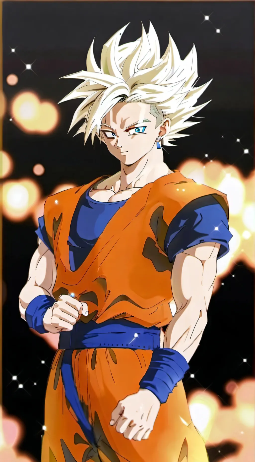 ai character: Dragon ball z  background