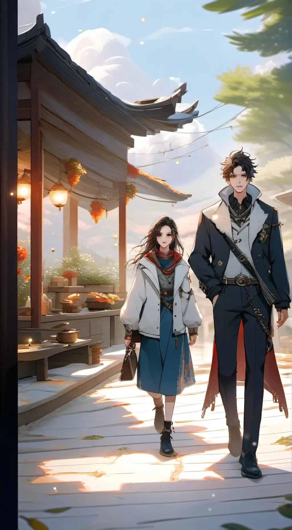 ai character: gf background