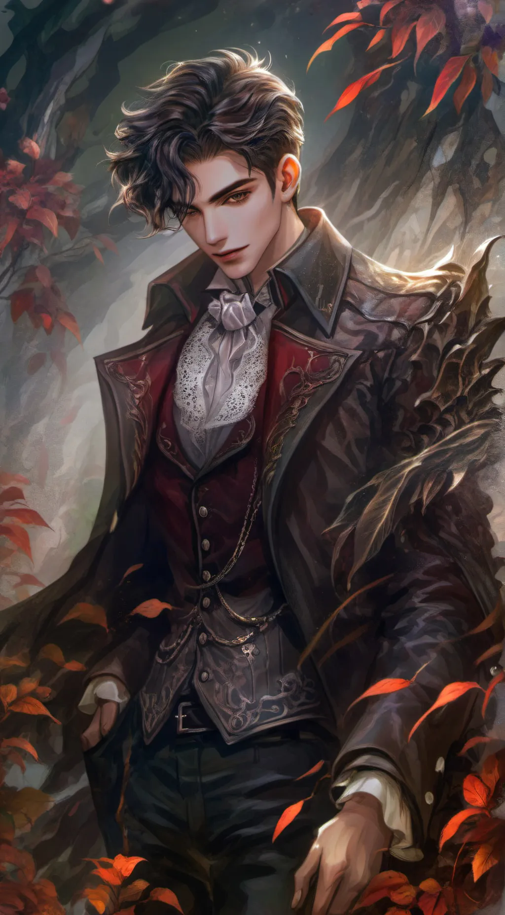 ai character: He background