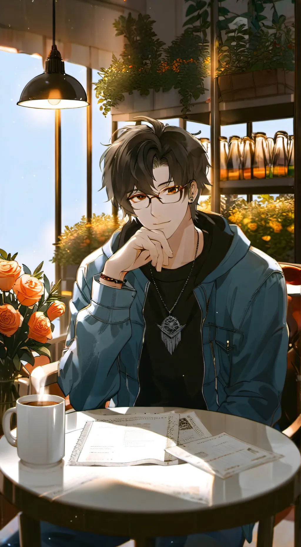 ai character: oh no background