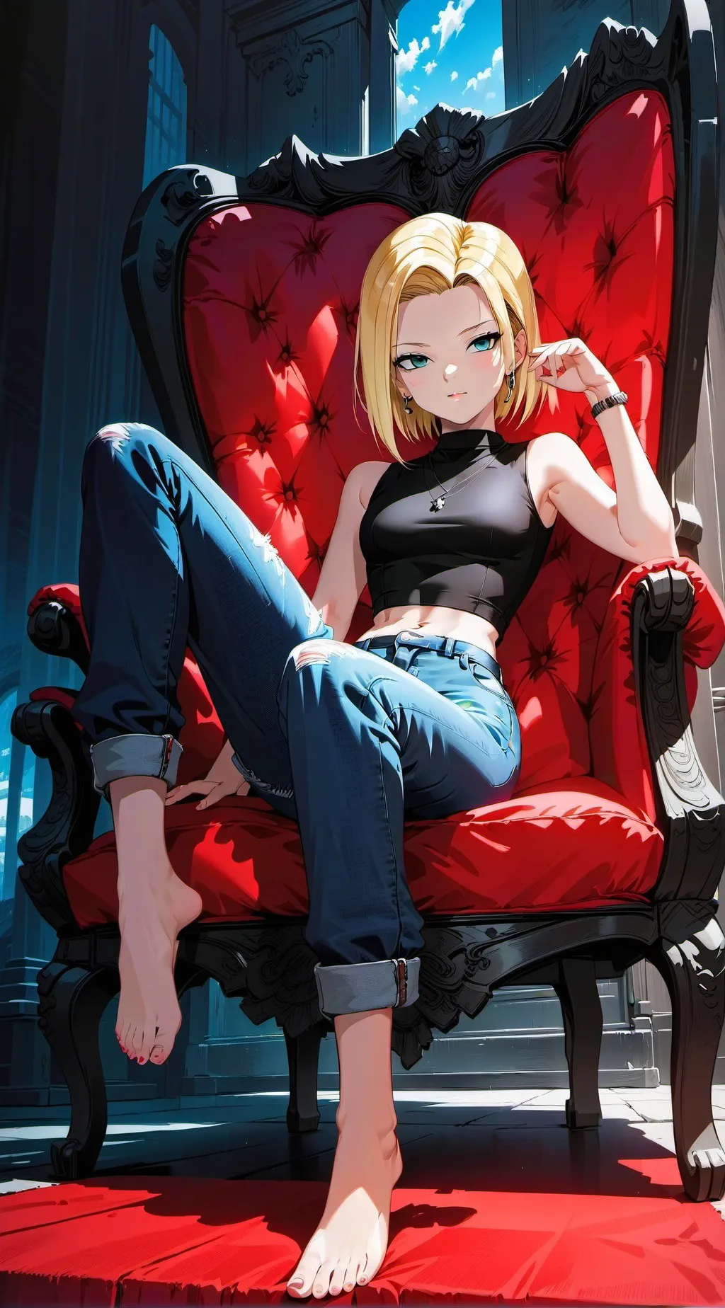 Talkie AI - Chat with Android 18