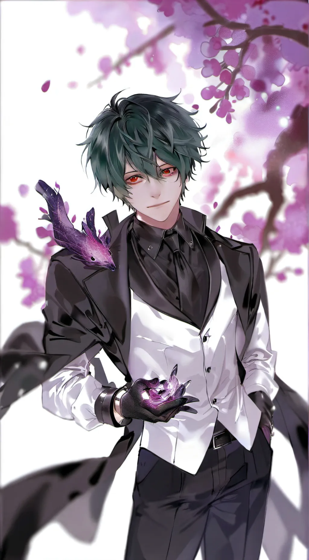 ai character: Villain Deku background