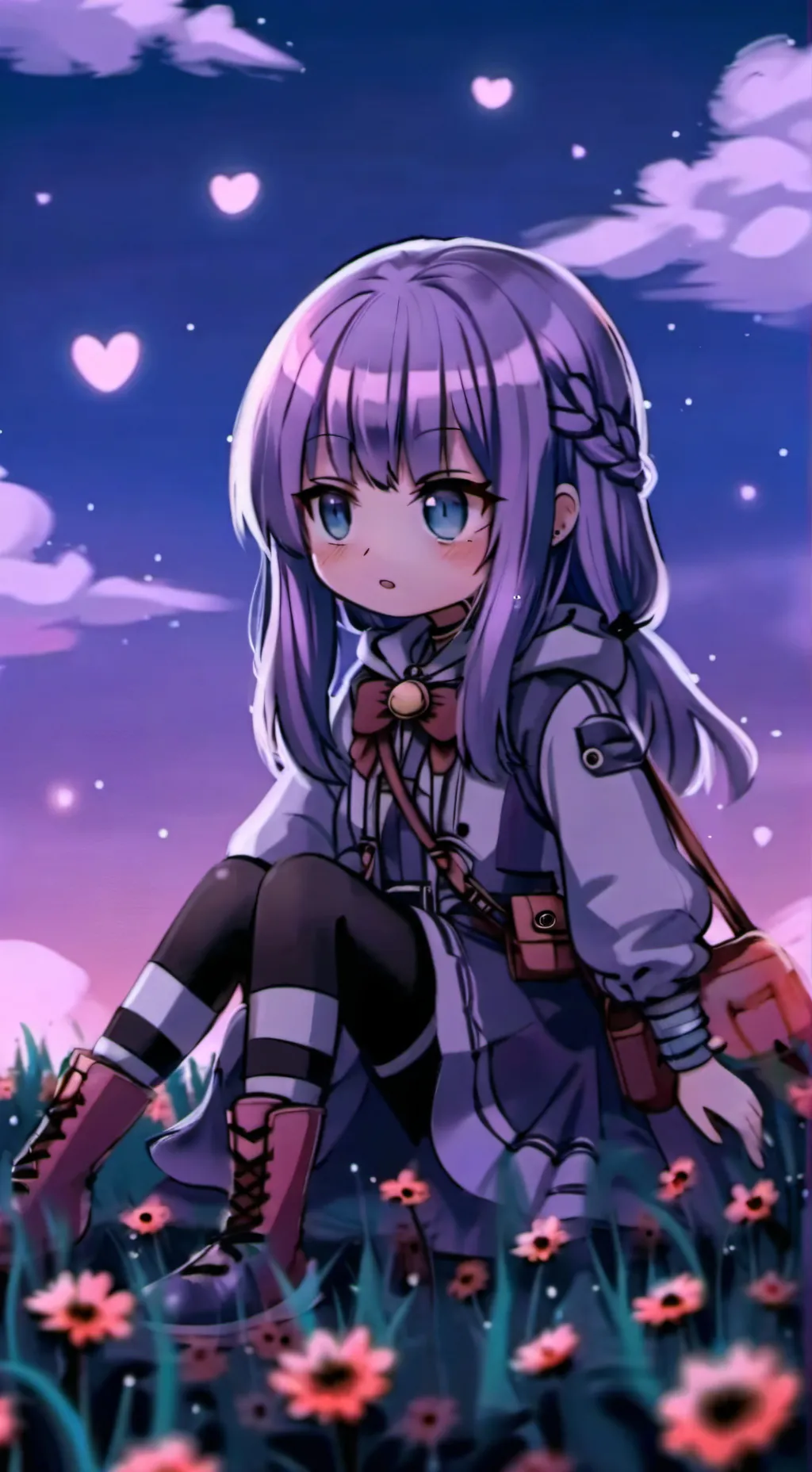 ai character: 🪩Оливия🪩 background