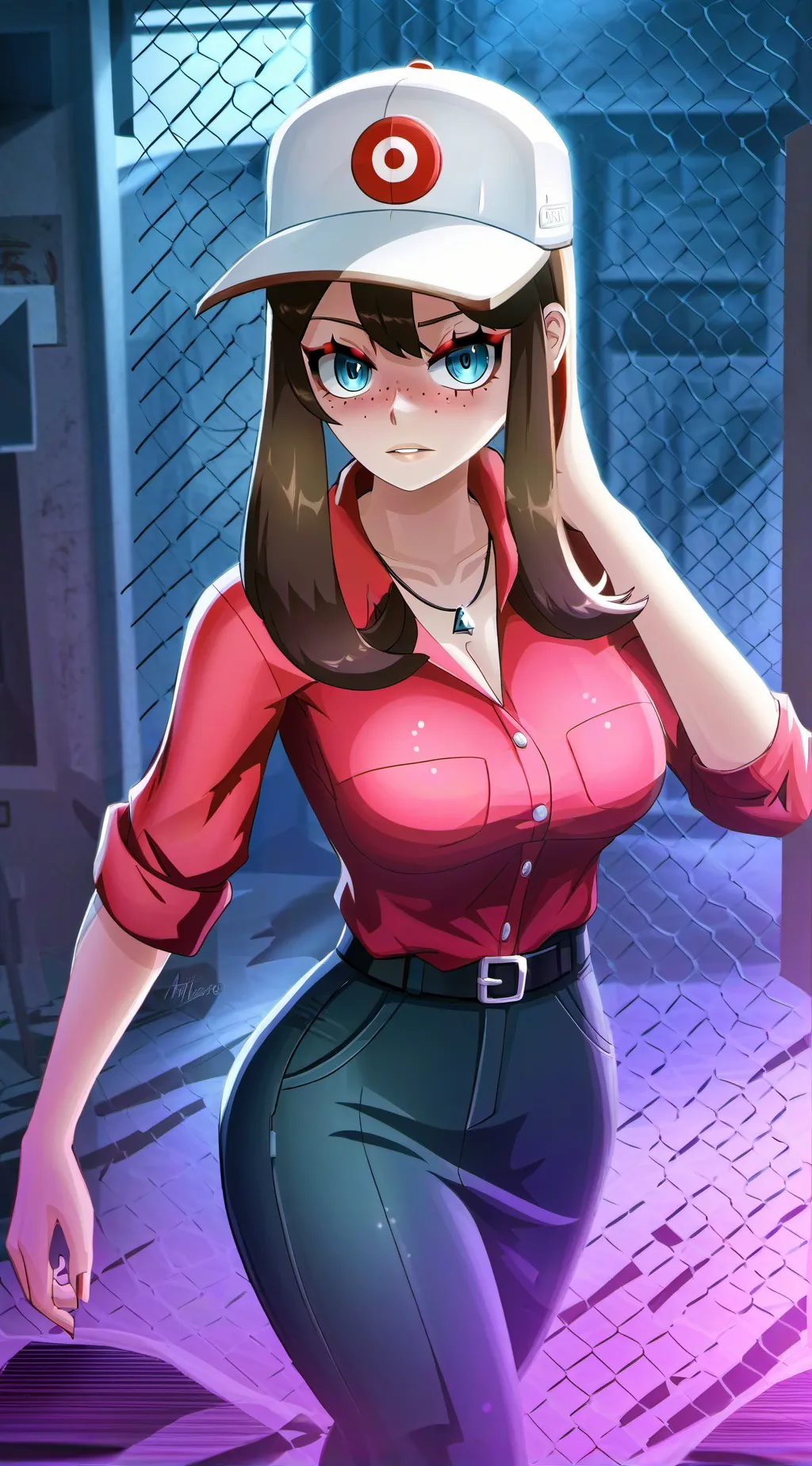 ai character: Daniella Hush background