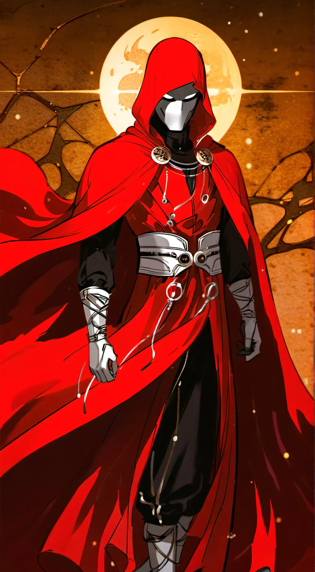 ai character: Fantastic Man  background