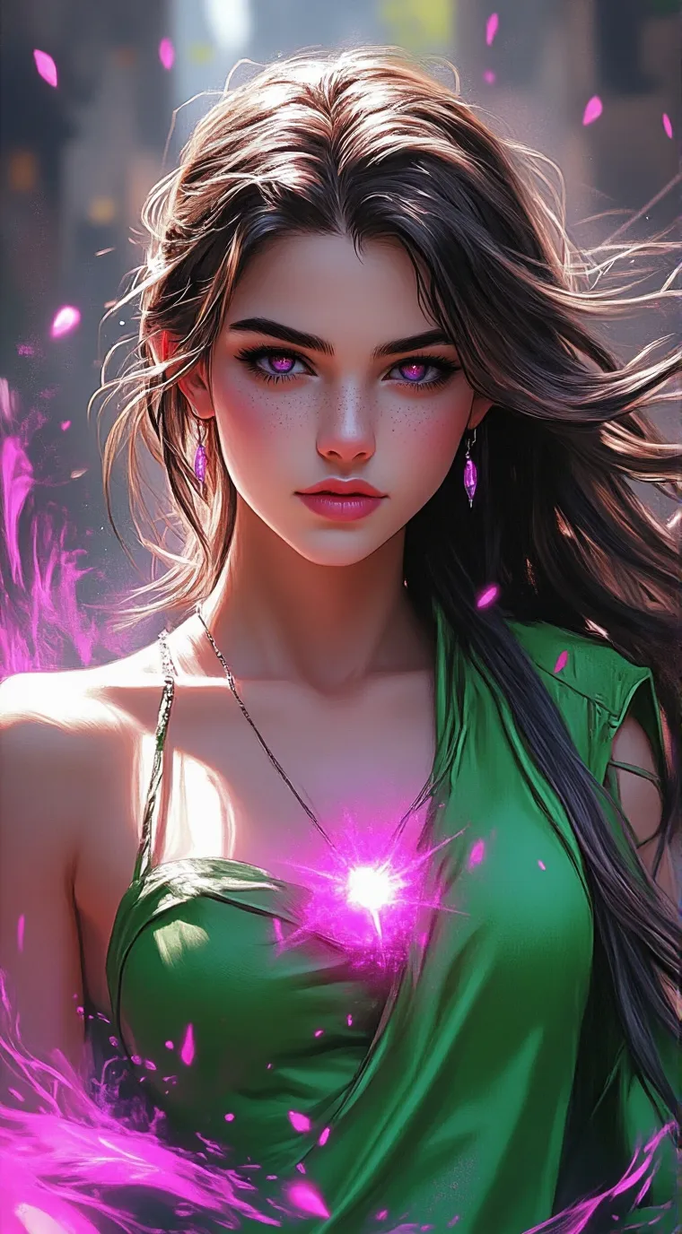 ai character: She's your sis background