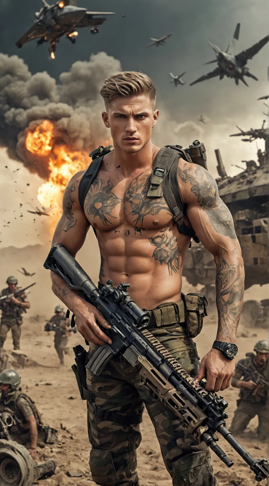ai character: Zach background