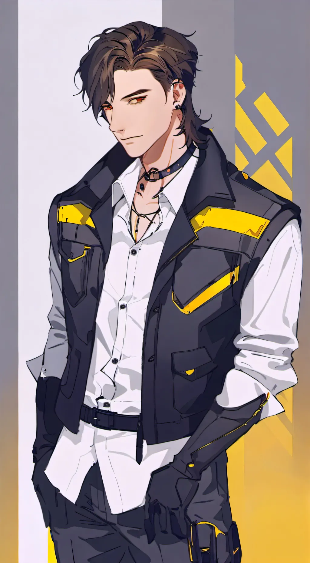 ai character: Alba Kuze  background