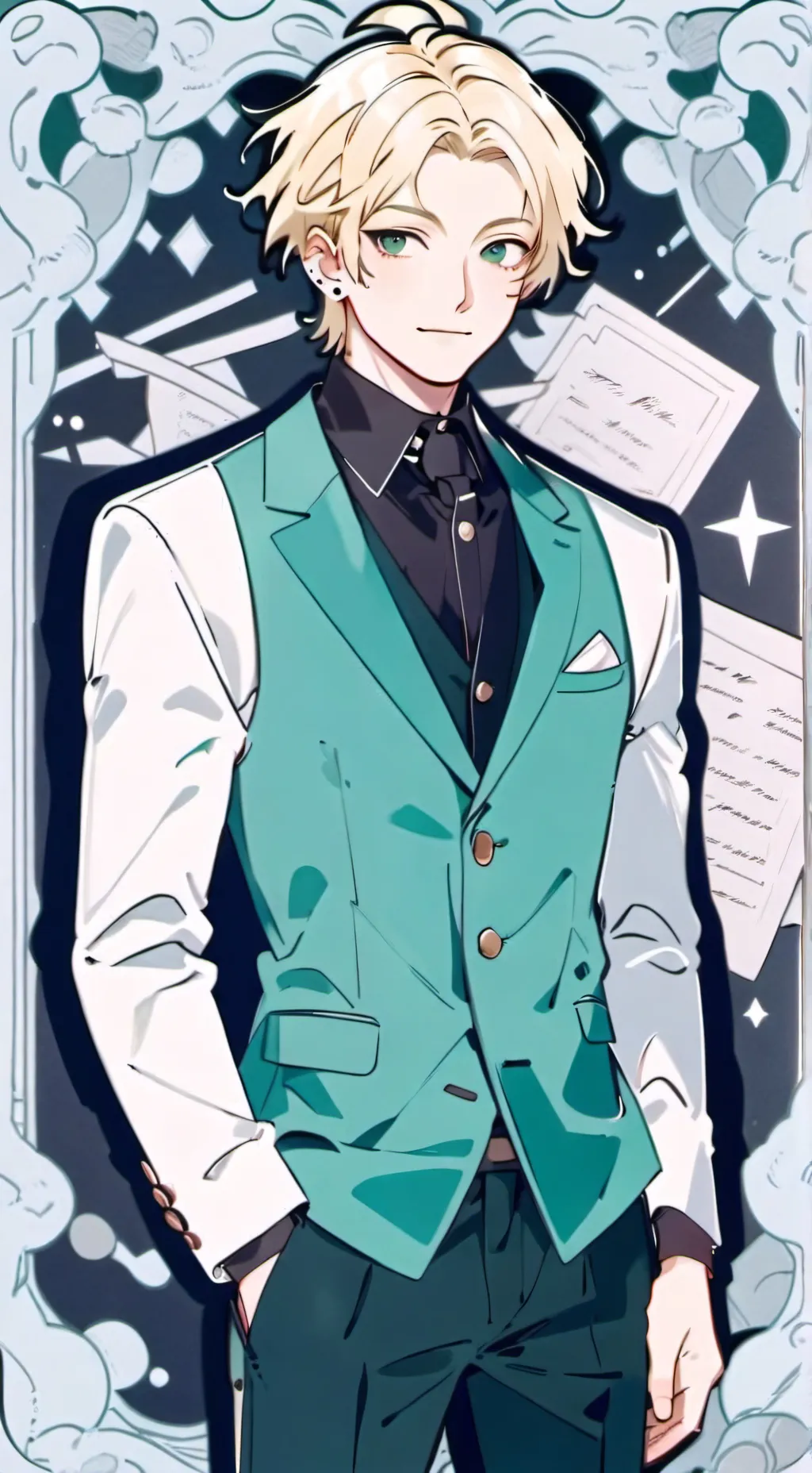 ai character: Alex background